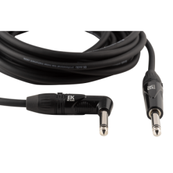 CABLE PARA GUITARRA EK JACK-JACK RECTO-ACODADO 6M