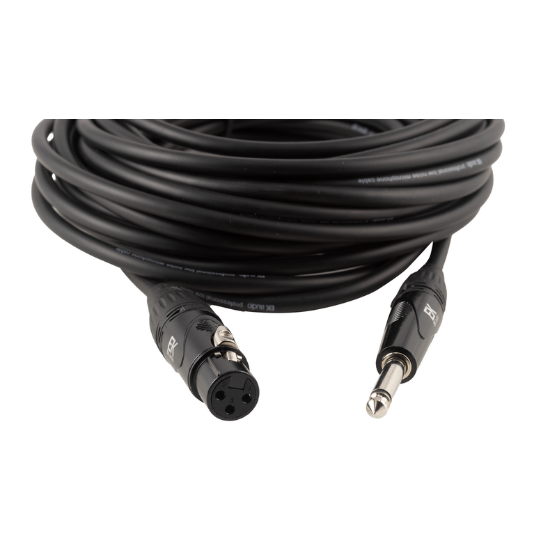 CABLE PARA MICRÓFONO JACK-XLR HEMBRA DE 9 METROS