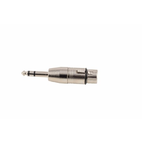 ADAPTADOR XLR HEMBRA-JACK STEREO 1/4