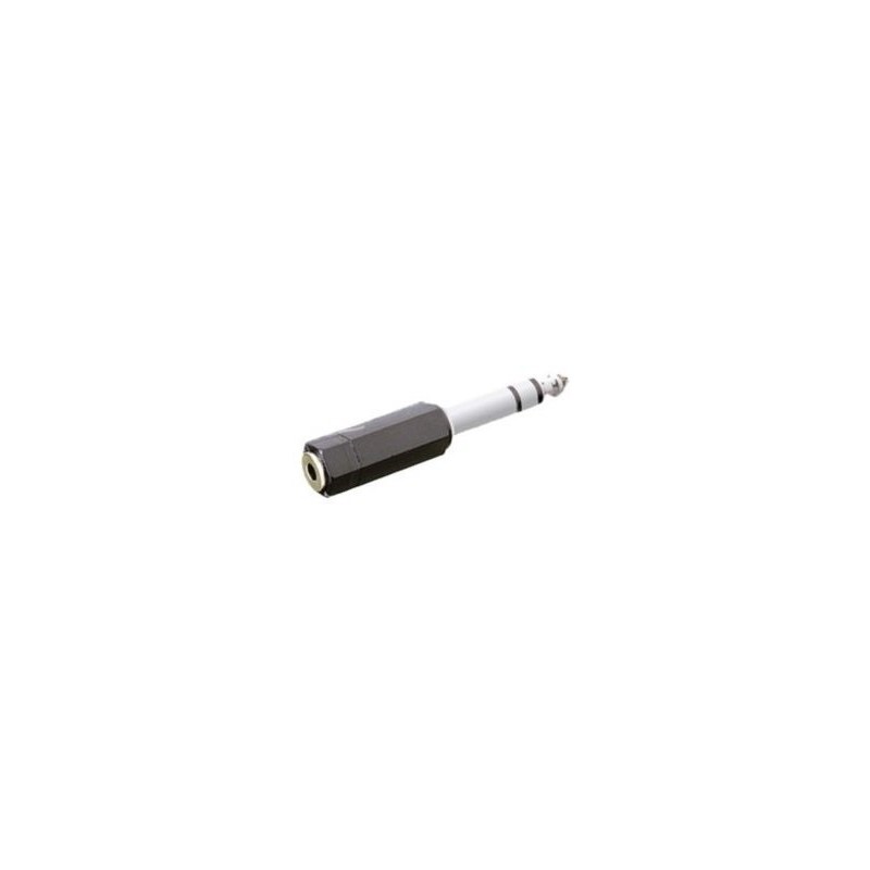 ADAPTADOR MINI JACK STEREO 3,5 MM HEMBRA-JACK STEREO 1/4 A086