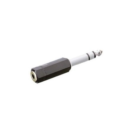 ADAPTADOR MINI JACK STEREO 3,5 MM HEMBRA-JACK STEREO 1/4 A086