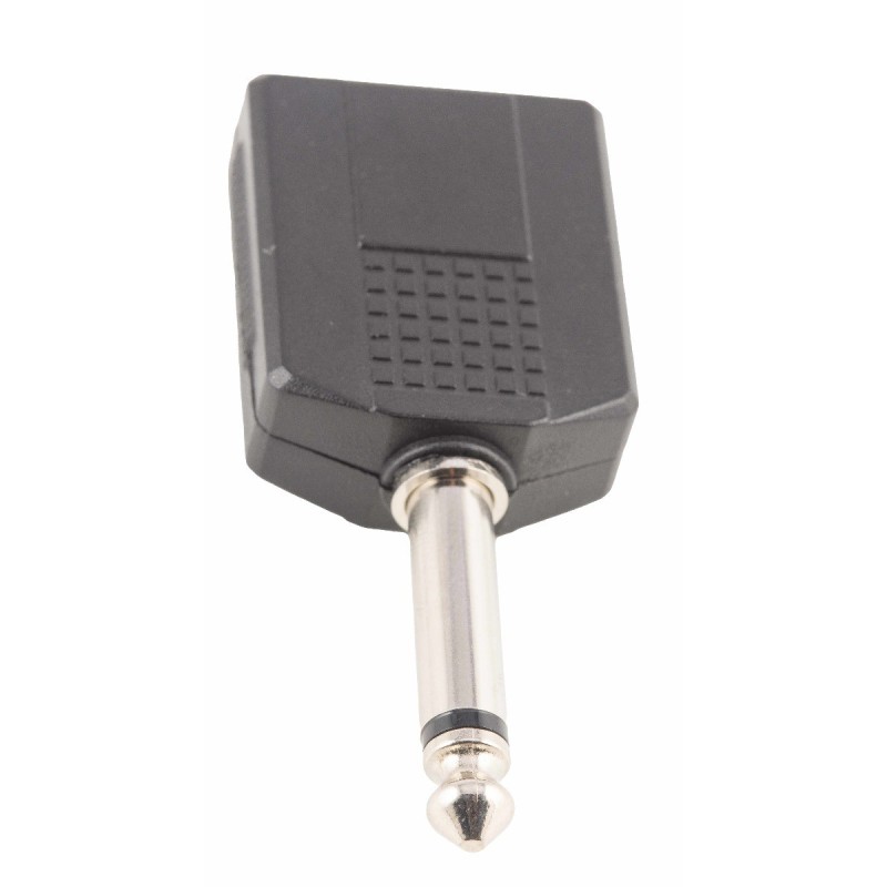 ADAPTADOR DUAL JACK MONO 1/4 HEMBRA X 2 JACK MONO 1/4 A089