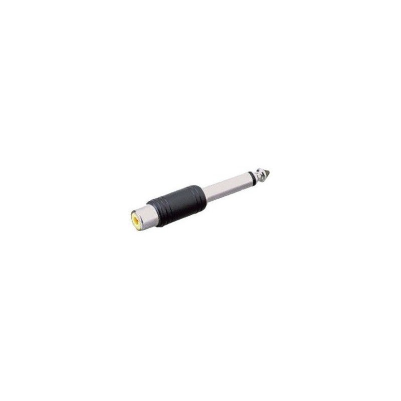 ADAPTADOR RCA HEMBRA - JACK MONO 1/4 A084