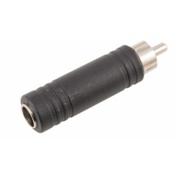 ADAPTADOR JACK MONO 1/4 HEMBRA RCA A091