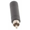 ADAPTADOR JACK MONO 1/4 HEMBRA RCA A091