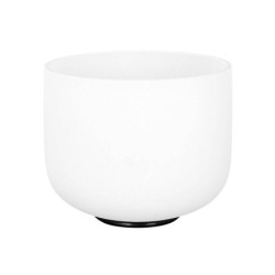 quartz crystal singing bowl 8 440Hz B, with malle" | MÚSICA BILBAO