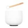 quartz crystal singing bowl 8 440Hz B, with malle" | MÚSICA BILBAO