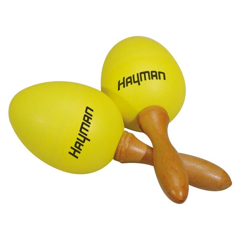 HUEVOS PLÁSTICO HAYMAN CON ASA PAR AMARILLO | MÚSICA BILBAO