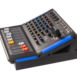MESA DE MEZCLAS EK AUDIO AMPLIFICADA Y CON EFECTOS KW06A