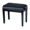 BANQUETA REGULABLE PARA PIANO NEGRO BRILLO