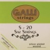 string set saz, silverplated light 008-008-012-014 | MÚSICA BILBAO