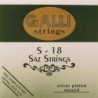 string set saz, silverplated extra light 007-009-0 | MÚSICA BILBAO
