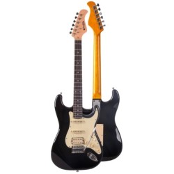 GUITARRA ELÉCTRICA PRODIPE SERIE ST83-RA STRATOCASTER NEGRA