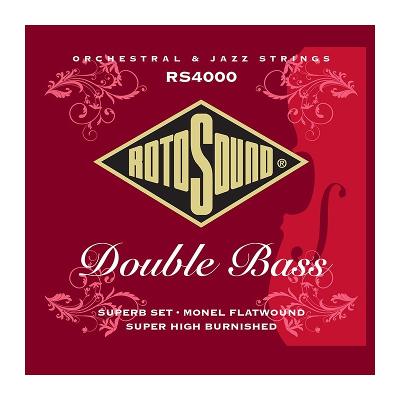 JUEGO DE CUERDAS PARA CONTRABAJO ROTOSOUND RS4000 | MÚSICA BILBAO