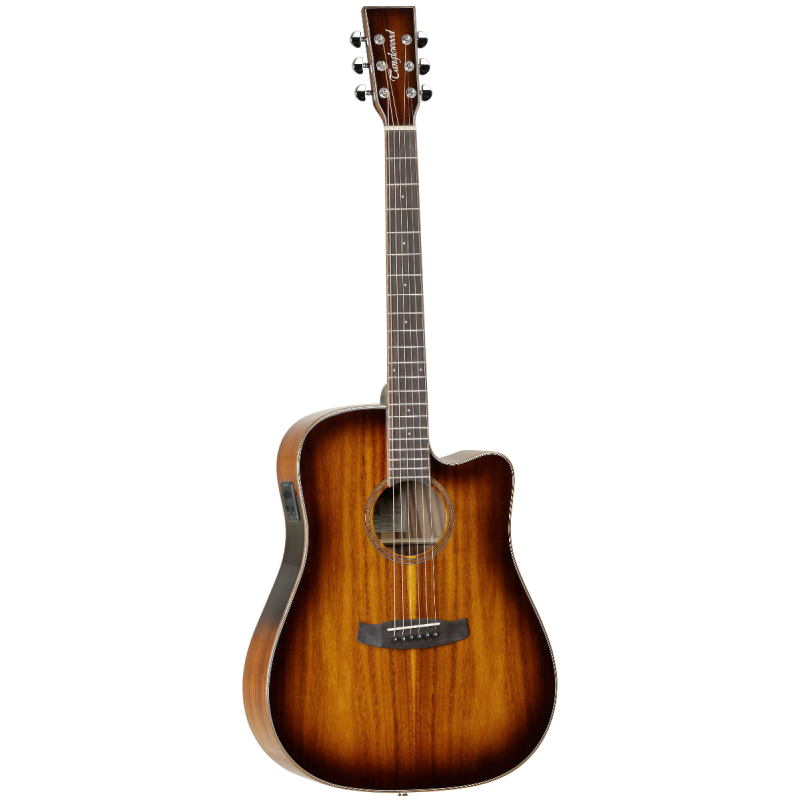 GUITARRA ACÚSTICA TANGLEWOOD TW5KOA DREADNOUGHT CUTAWAY