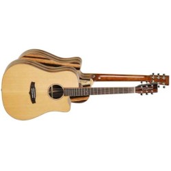 GUITARRA ACÚSTICA TANGLEWOOD TSP45 SUPER FOLK CUTAWAY