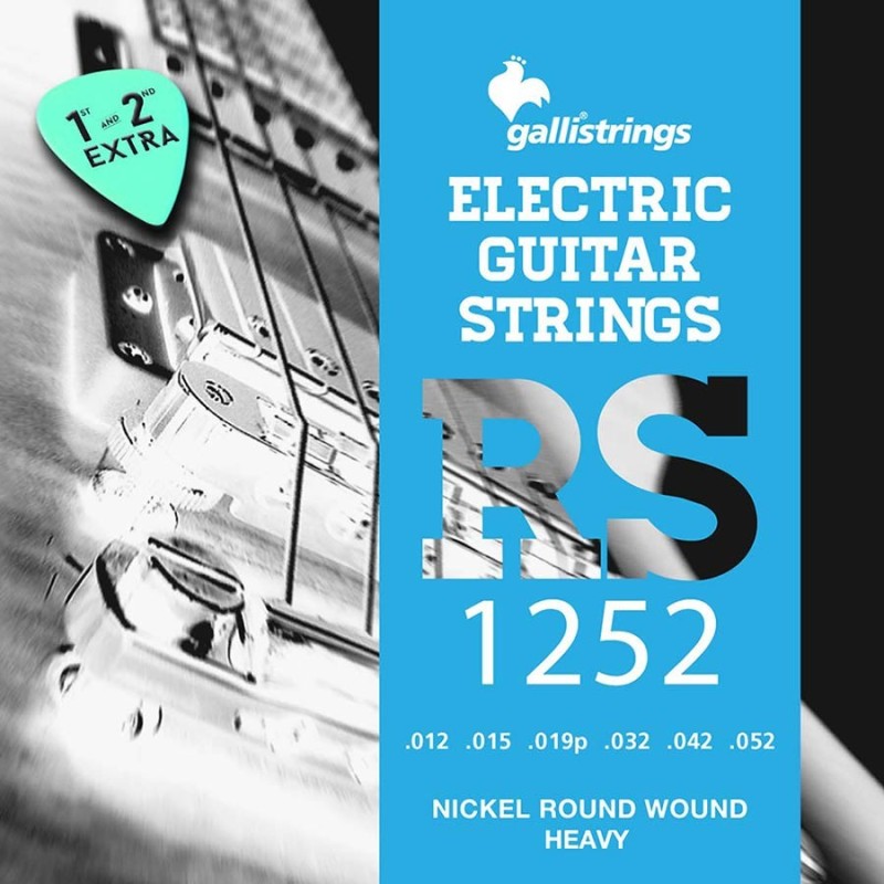 string set electric, nickel roundwound, heavy, 012 | MÚSICA BILBAO