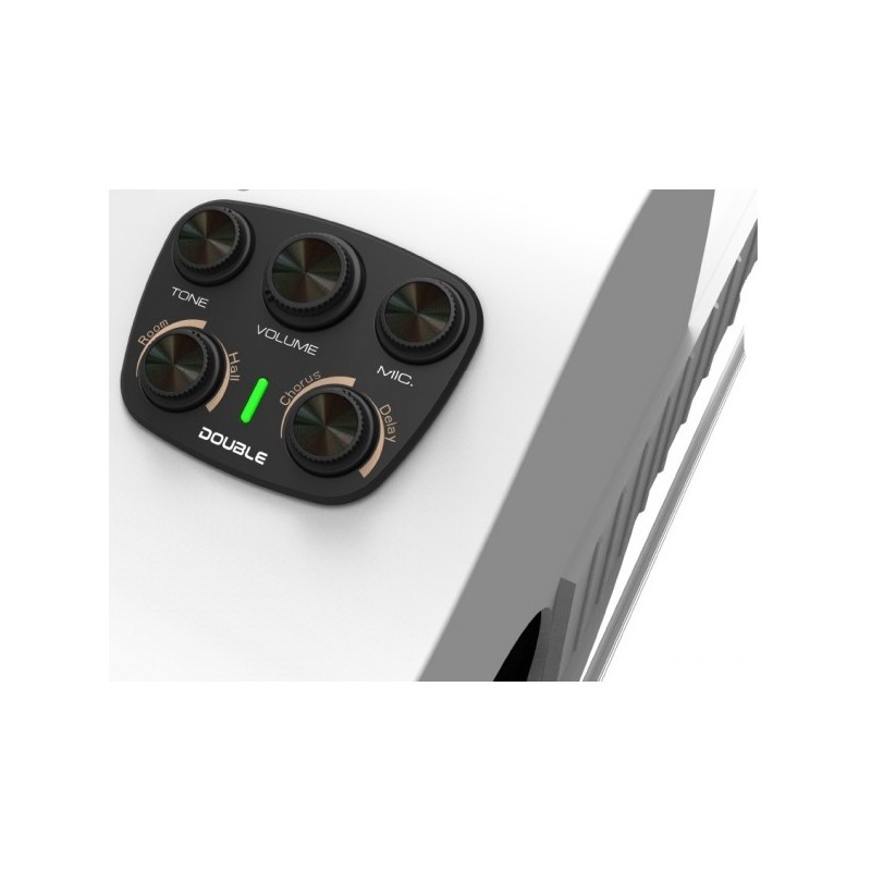 PREAMPLIFICADOR ACTIVO PARA GUITARRA CON EFECTOS DOUBLE S1 PRO | MÚSICA BILBAO