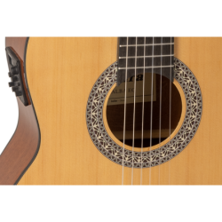 GUITARRA ACÚSTICA DAYTONA ELECTRIFICADA A401CE MINI JUMBO KOA