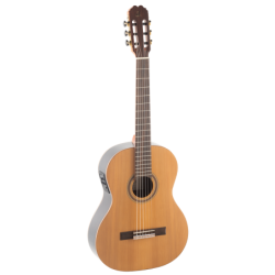 GUITARRA ACÚSTICA DAYTONA ELECTRIFICADA A401CE MINI JUMBO KOA