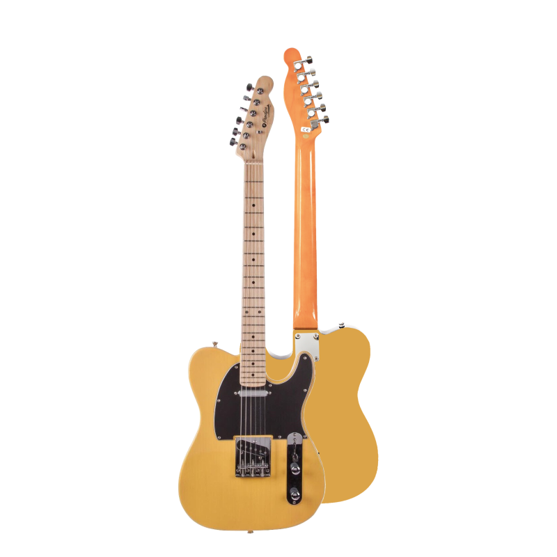 GUITARRA ELÉCTRICA PRODIPE SERIE TC80-MA TELECASTER BUTTERSCOTCH