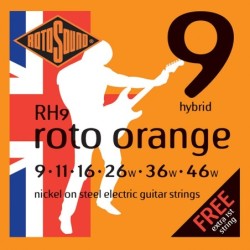 JUEGO DE CUERDAS PARA GUITARRA ELÉCTRICA ROTOSOUND RH9 | Música Bilbao