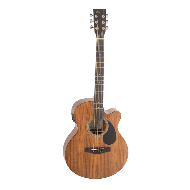 GUITARRA ACÚSTICA DAYTONA ELECTRIFICADA A401CE MINI JUMBO KOA