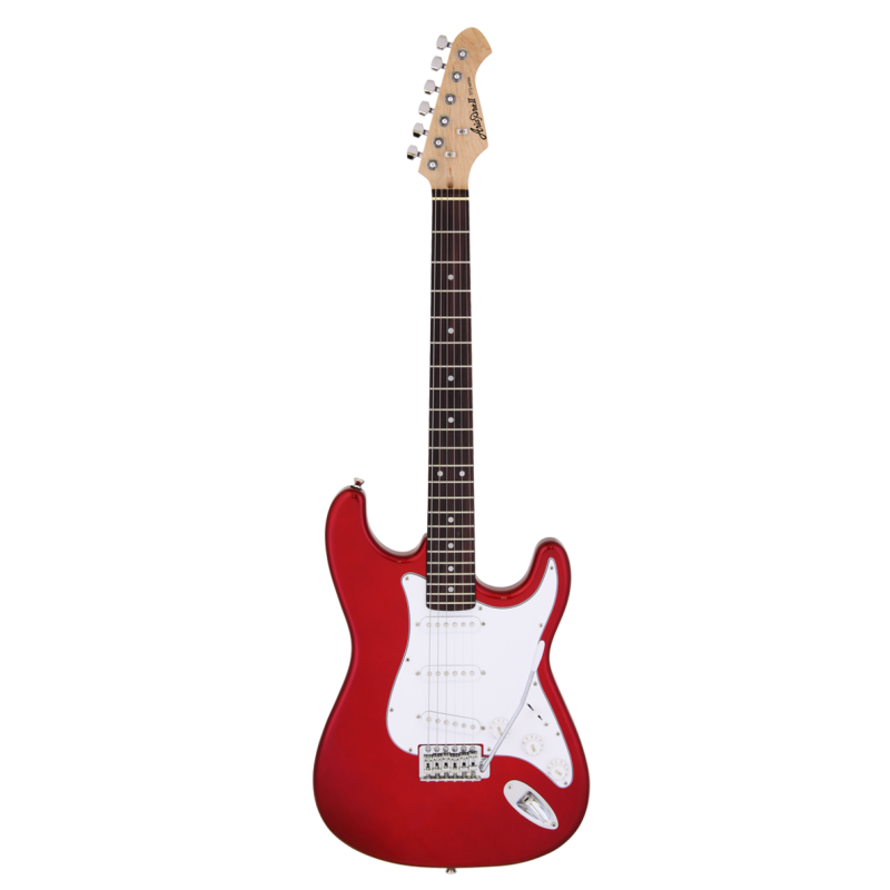 GUITARRA ARIA STRATOCASTER STG-MINI ROJA STGMINIRD