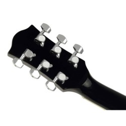 Gui. acú. E Dreadnought Richwood zurda negra | MÚSICA BILBAO