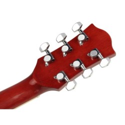 GUITARRA ACÚSTICA RICHWOOD ELECTRIFICADA DREADNOUHT ROJO SUNBURST | MÚSICA BILBAO