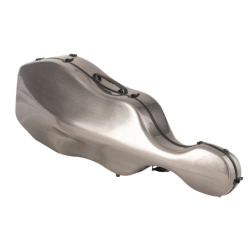 ESTUCHE DE CELLO AMADEUS 4/4 DE FIBRA DE VIDRIO GRIS