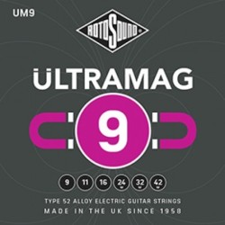 JUEGO DE CUERDAS ROTOSOUND ULTRAMAG PARA GUITARRA ELÉCTRICA UM11