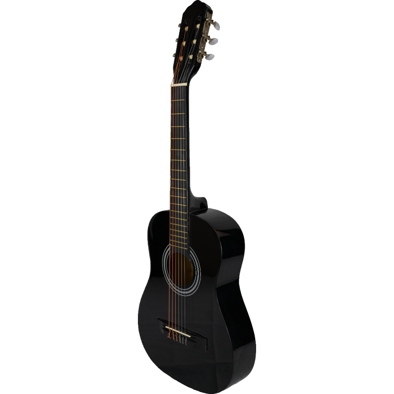 GUITARRA CLÁSICA ROCIO C6BK (1/4) CADETE 75 CMS NEGRA