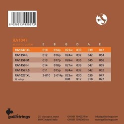 string set acoustic 80/20 bronze wound, extra ligh | MÚSICA BILBAO