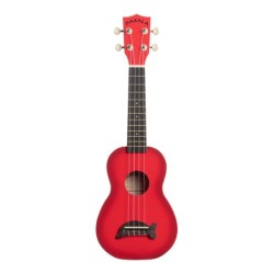 UKELELE SOPRANO MAKALA ROJO SOMBREADO SERIE DELFÍN