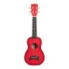 UKELELE SOPRANO MAKALA ROJO SOMBREADO SERIE DELFÍN
