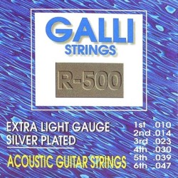 string set acoustic, silverplated wound, 010-014-0 | MÚSICA BILBAO