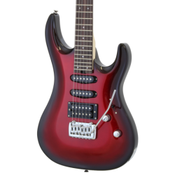 GUITARRA ARIA MAC-STD ROJO METALIZADO