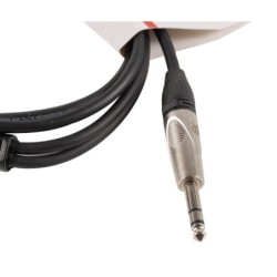 CABLE EK AUDIO JACK STEREO - JACK MONO X 2 METÁLICO 1,5 M | MÚSICA BILBAO