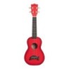 UKELELE SOPRANO MAKALA ROJO SOMBREADO SERIE DELFÍN