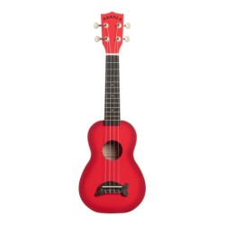 UKELELE SOPRANO MAKALA ROJO SOMBREADO SERIE DELFÍN