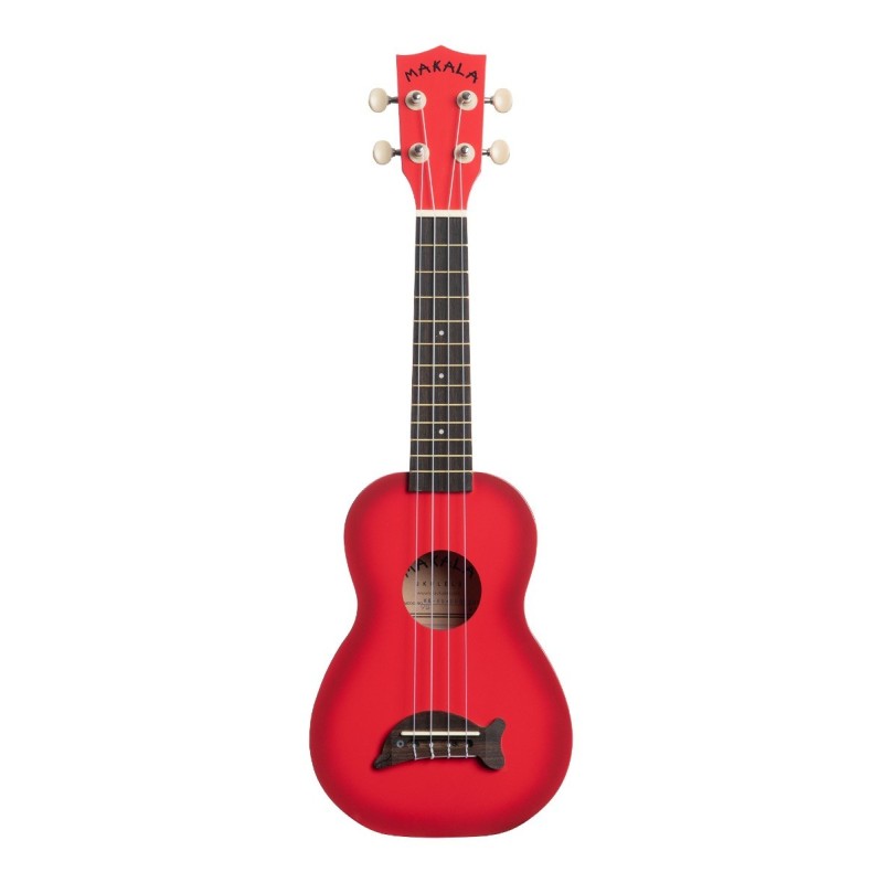 UKELELE SOPRANO MAKALA ROJO SOMBREADO SERIE DELFÍN