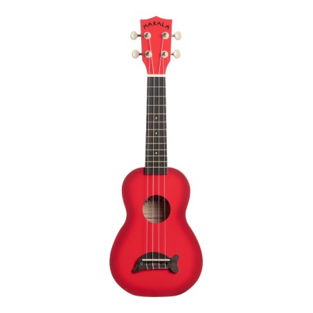 UKELELE SOPRANO MAKALA ROJO SOMBREADO SERIE DELFÍN