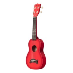 UKELELE SOPRANO MAKALA ROJO SOMBREADO SERIE DELFÍN