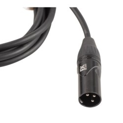 CABLE EK AUDIO PARA MICRÓFONO JACK - XLR MACHO 3 M | MÚSICA BILBAO