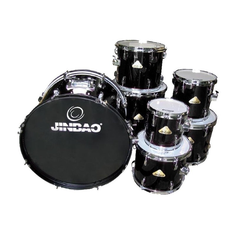 TIMBAL JINBAO DE 16" X 16" NEGRO