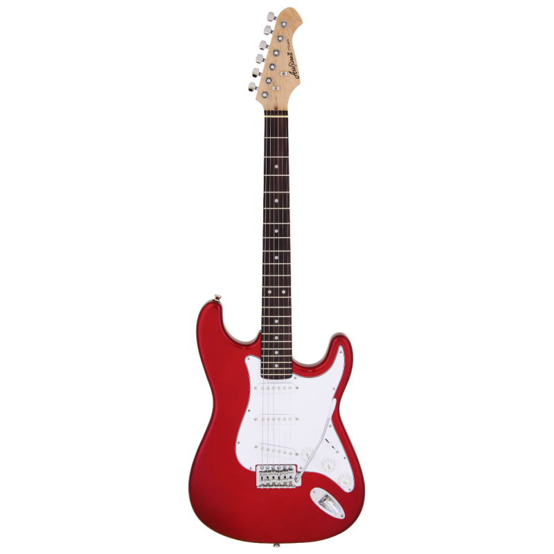 GUITARRA ELÉCTRICA ARIA STRATOCASTER SERIE STG-003 ROJA