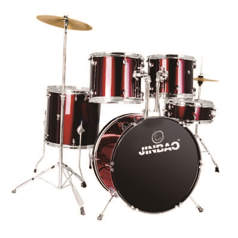 BATERÍA JINBAO PO605 ROJA | MÚSICA BILBAO