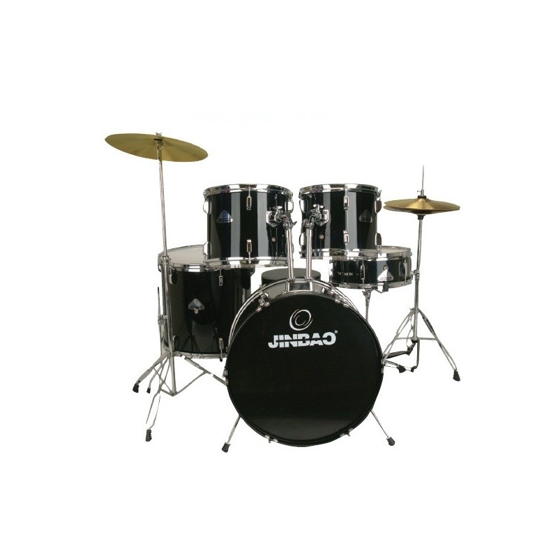 BATERÍA JINBAO PO605 NEGRA | MÚSICA BILBAO