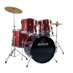 BATERÍA JINBAO PO208 ROJA | MÚSICA BILBAO